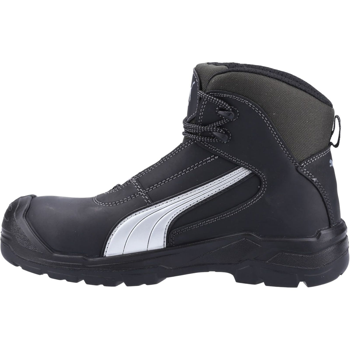 Puma Safety Mens Cascades Mid S3 Safety Boot Black