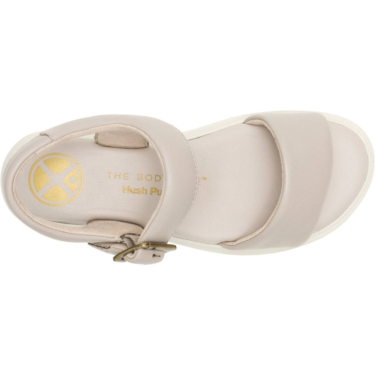 Hush Puppies Womens Uplift Quarter Strap Taupe