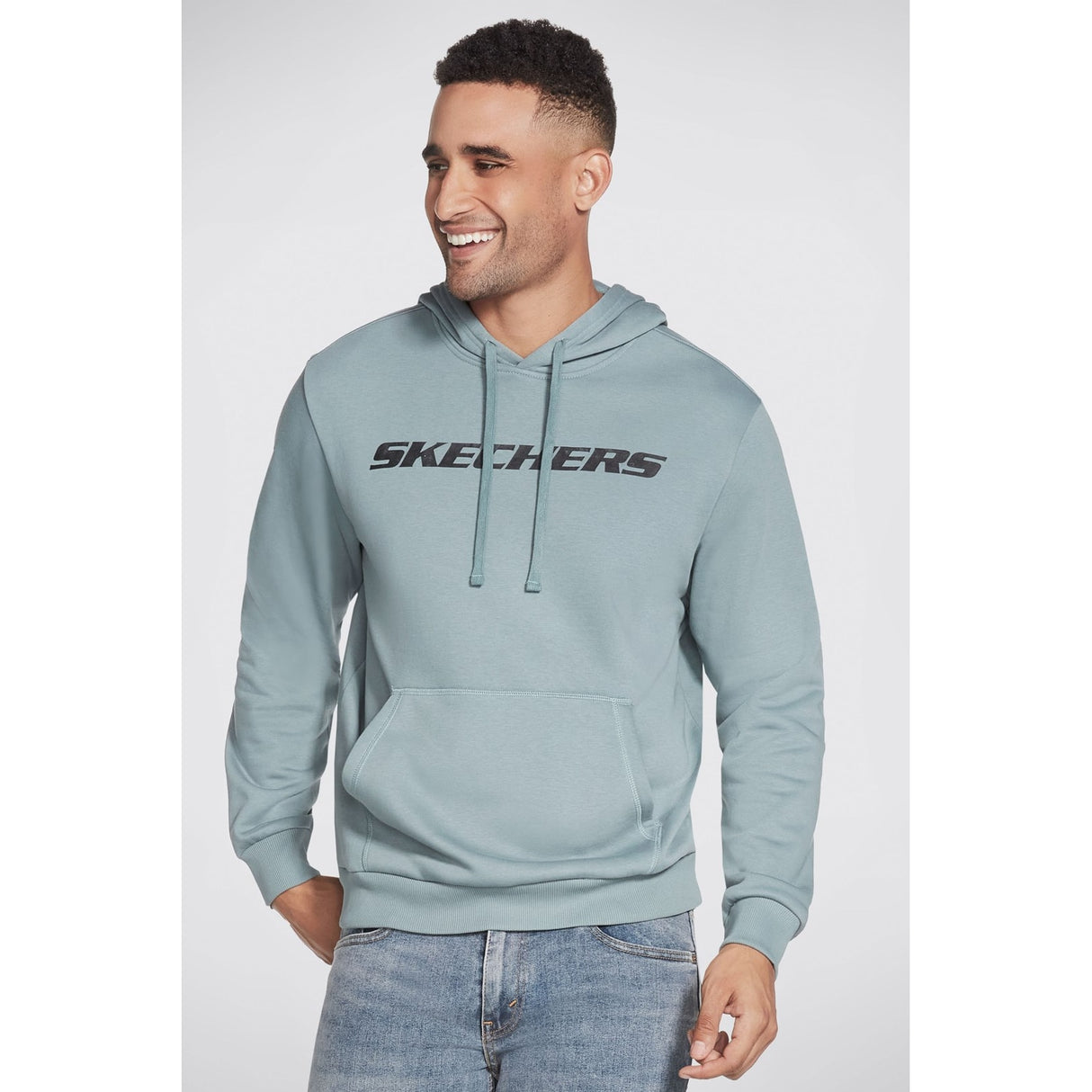 Skechers Mens Heritage Pullover Hoodie Trooper