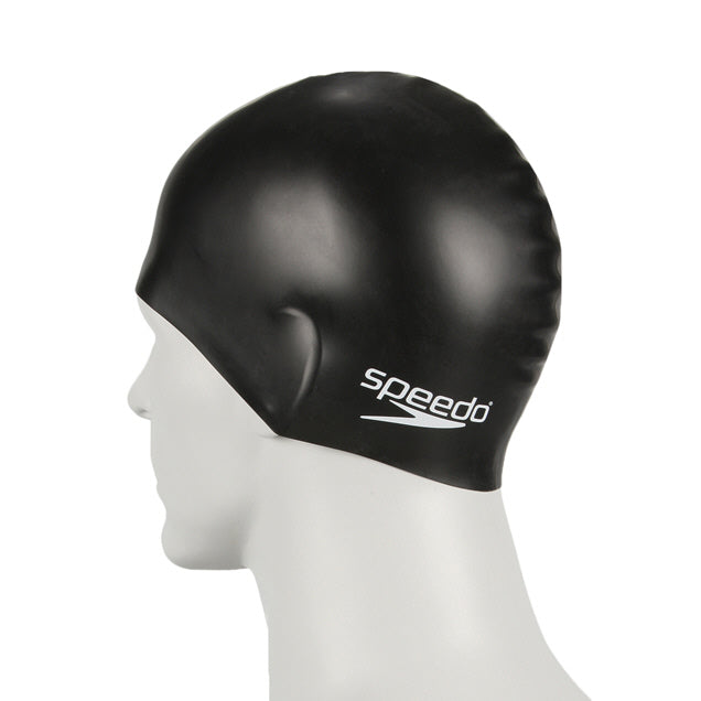 Speedo Silicone Swim Jnr Caps Black