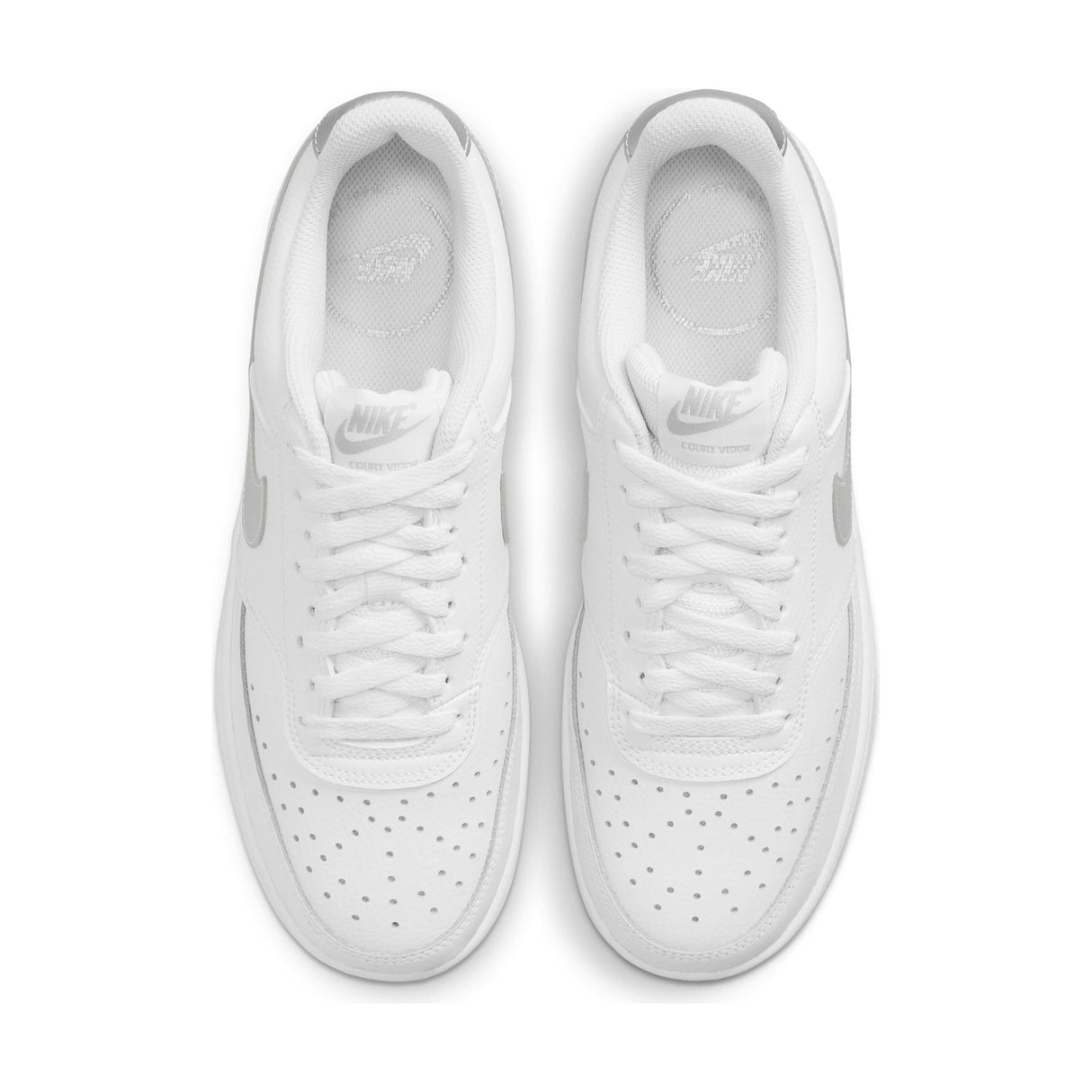 Nike Court Vision Low Wmns Fw Wht/Silver
