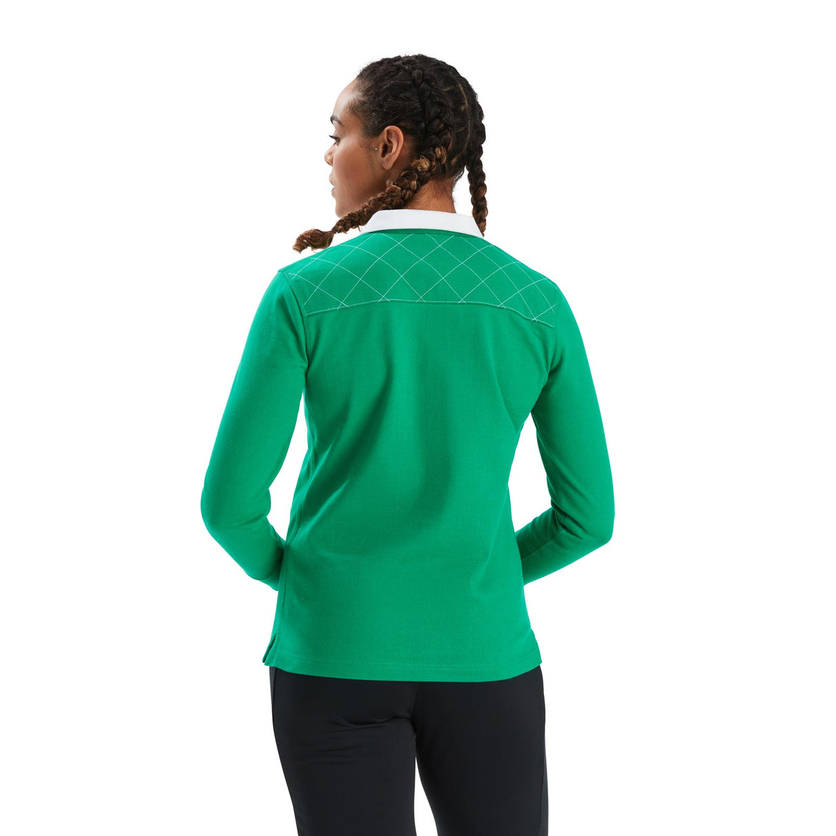Canterbury IRFU Ireland Rugby 2021 Womens Long-Sleeve Heritage Jersey