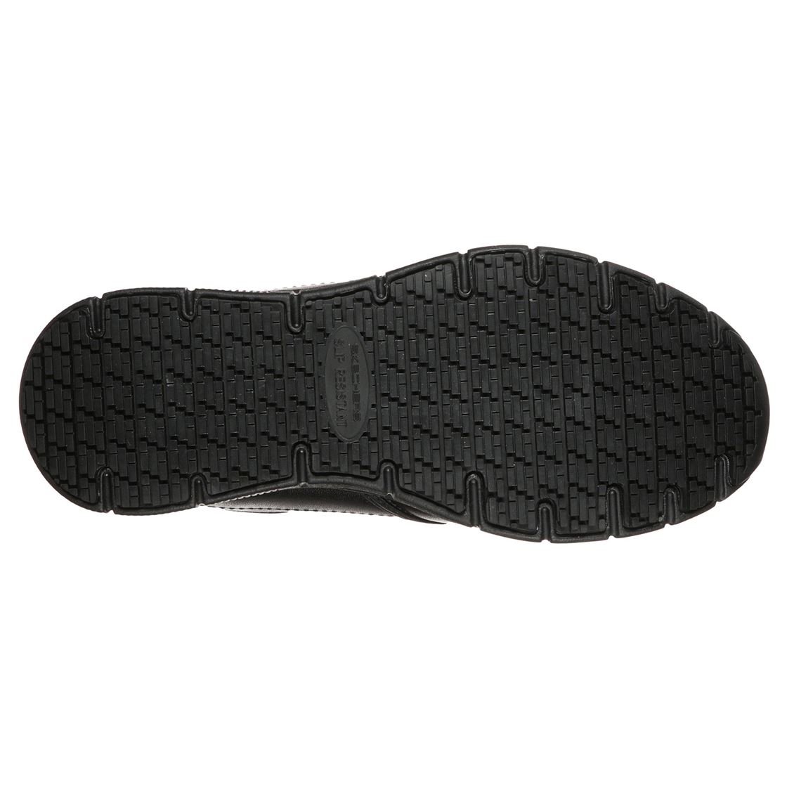 Skechers Double Gore Slip On Work Shoes