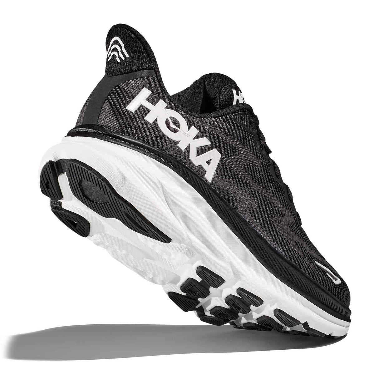 Hoka Clifton 9 Mens Black/White
