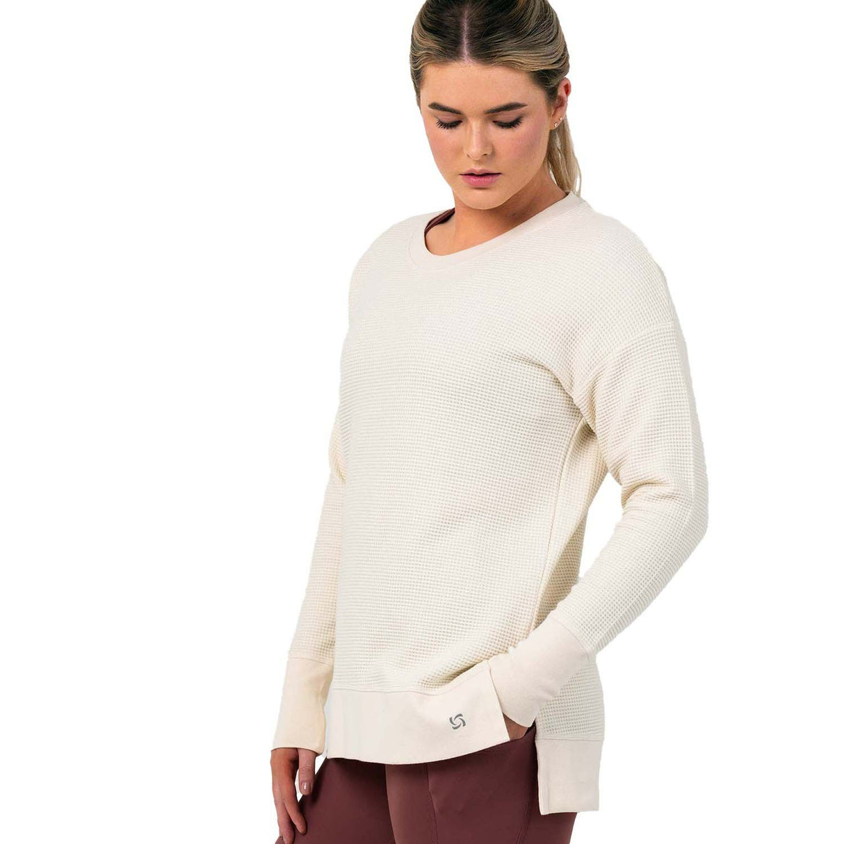 Bodylogic Wave Waffle Sweatshirt