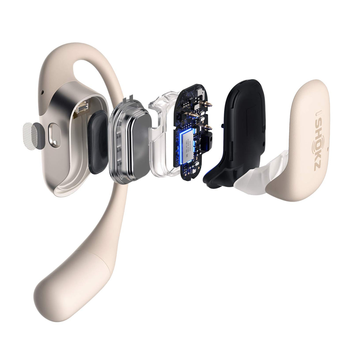 Shokz OpenFit Wireless Headphone White