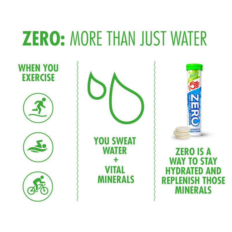 High Five Nutrition Zero Electrolyte Drink Tablets - Citrus