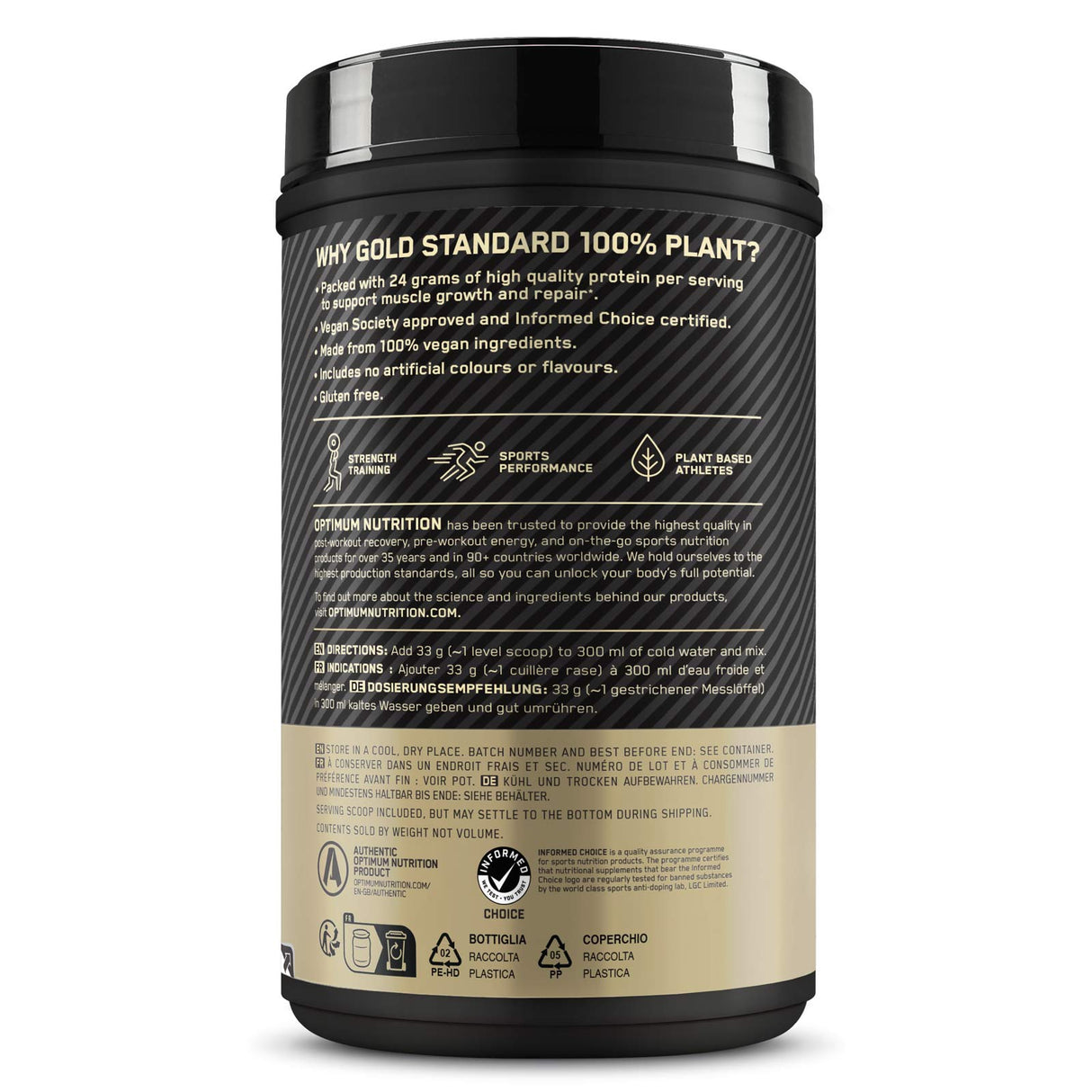 Optimum Nutrition Gold Standard 100% Plant 684g