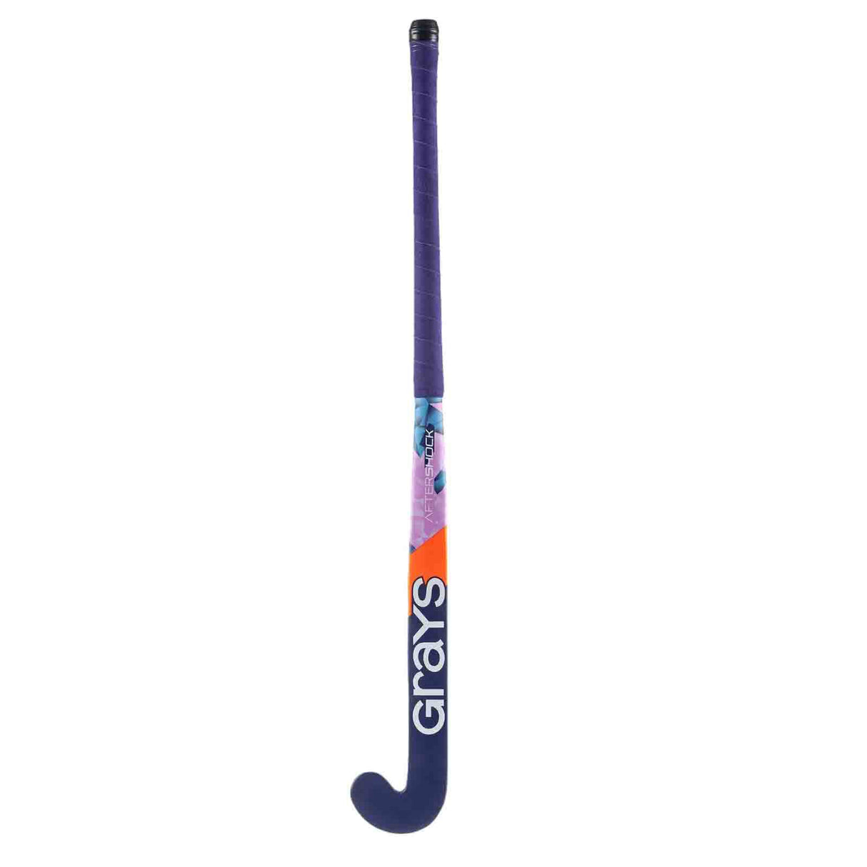 Grays Aftershock Ultrabow Junior Hockey Stick Purple/Blue