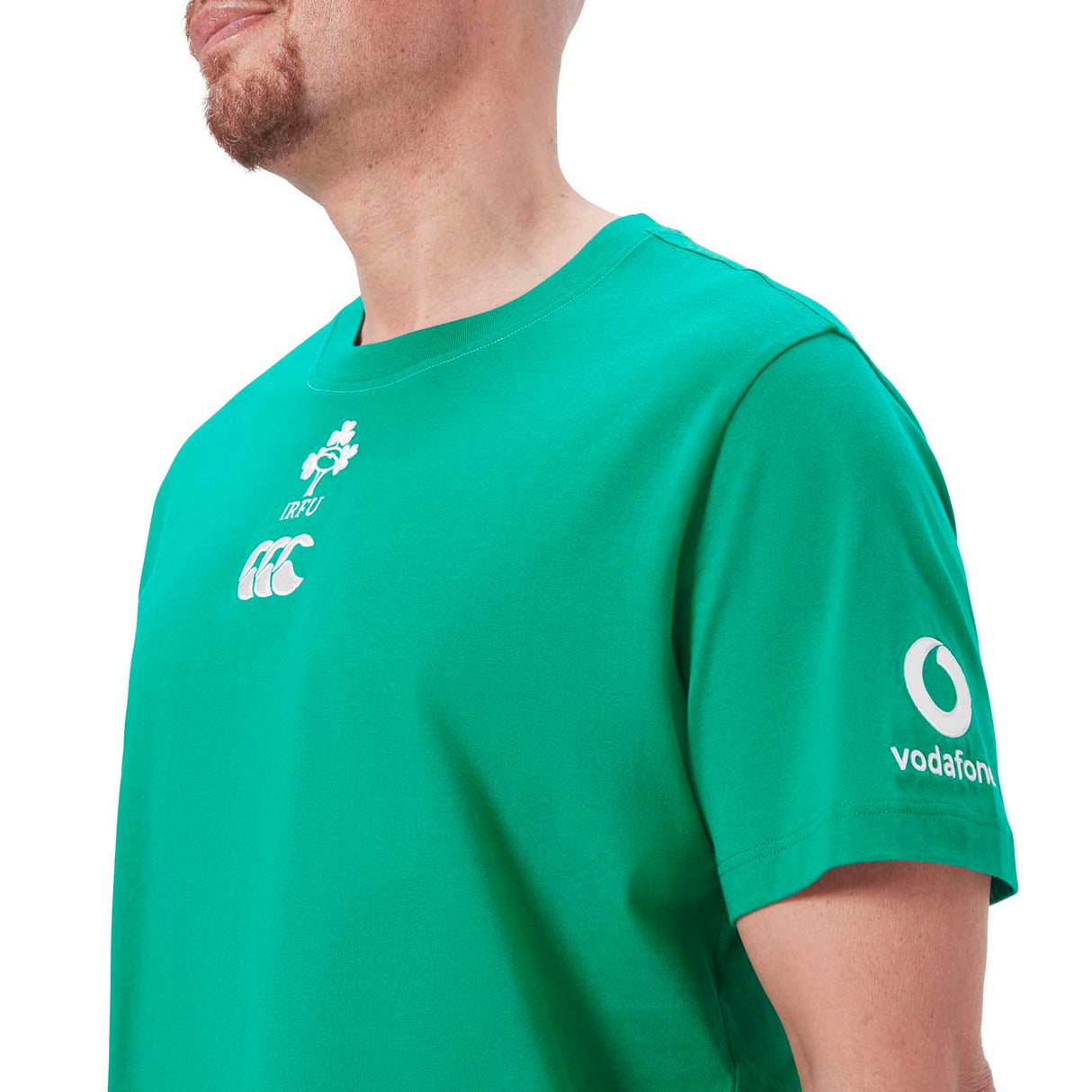 Canterbury IRFU Rugby Ireland 2024/25 Team Mens Cotton T-Shirt