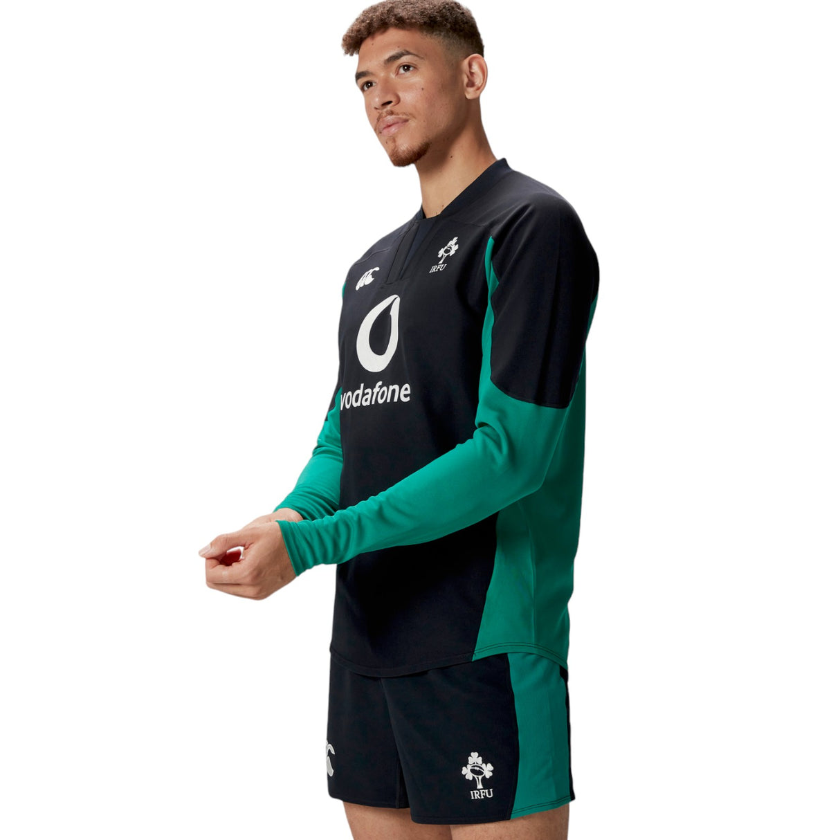 Canterbury IRFU 2024/25 Long Sleeved Tech Drill Rugby Training Top