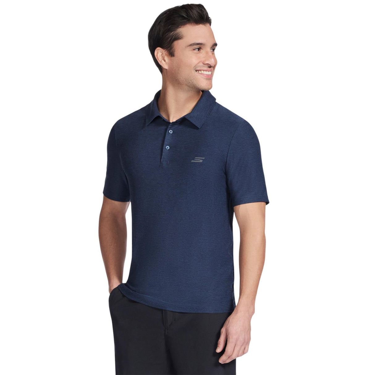 Skechers Go Dri All Day Mens Polo - Side View
