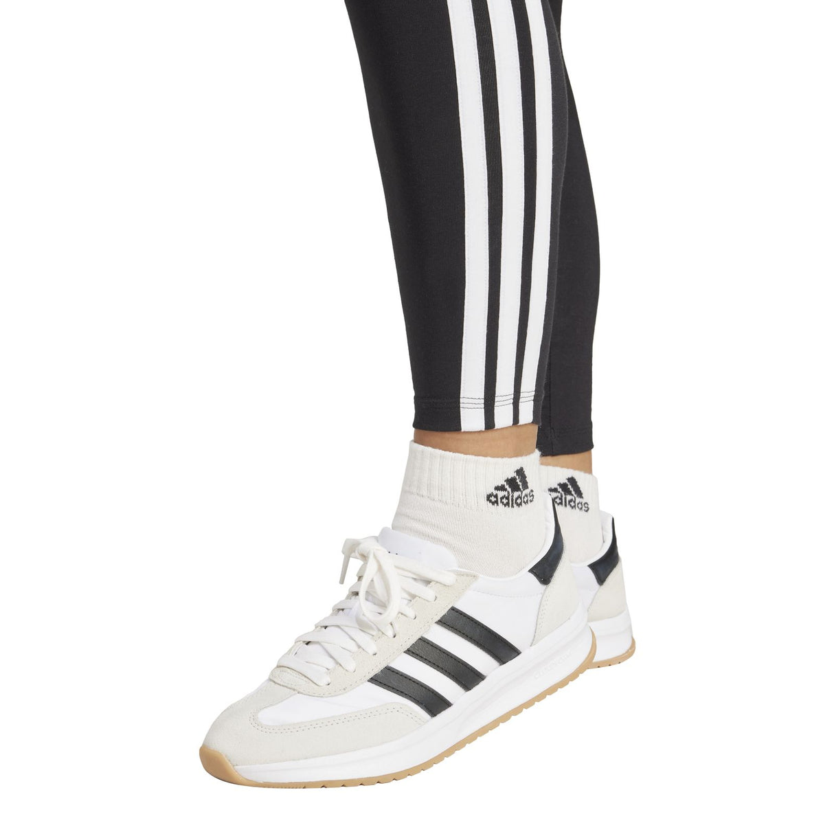 adidas Essentials 3-Stripes Cotton Leggings