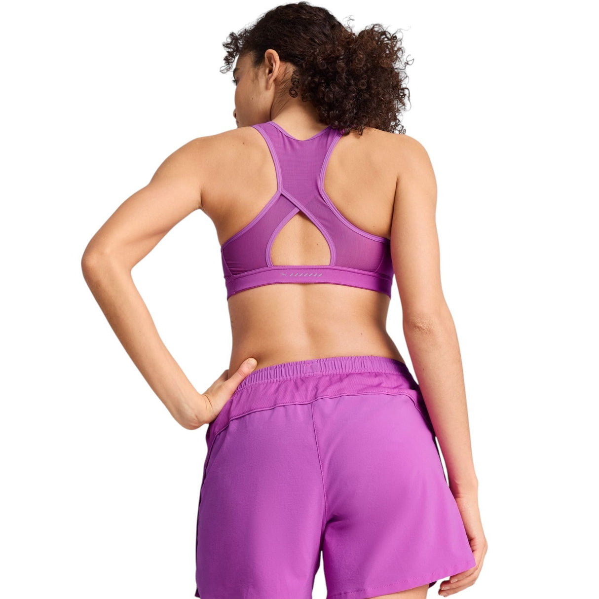 Puma 4KEEPS Womens Medium-Impact Tight-Fit Running Bra