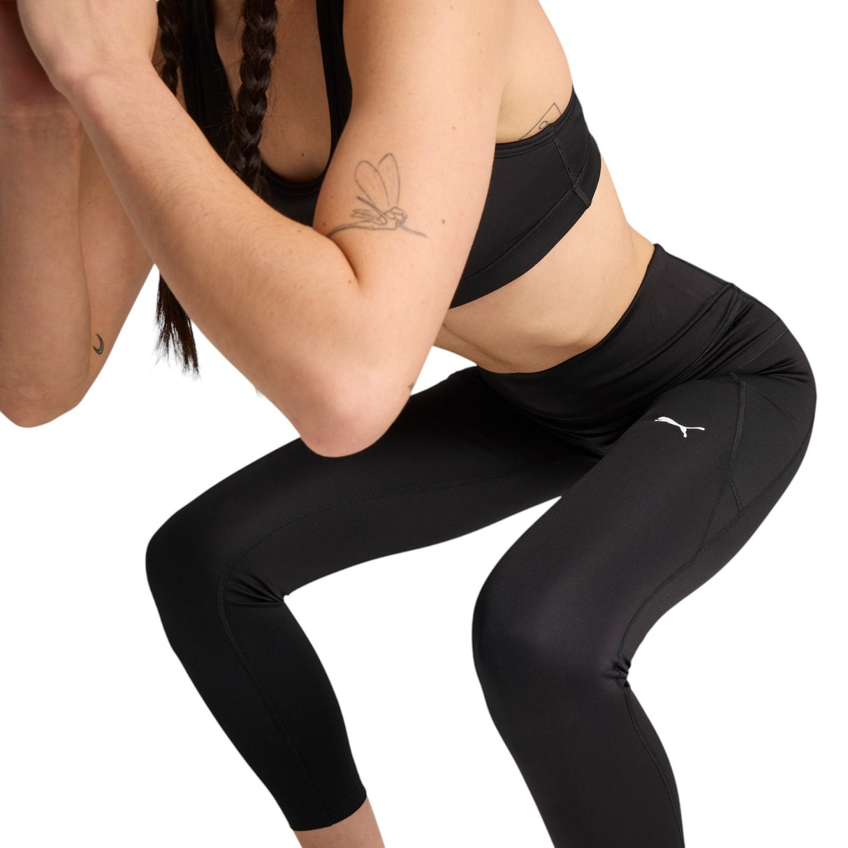 Puma TAD ESSENTIALS Womens 7/8 Length High-Rise Leggings