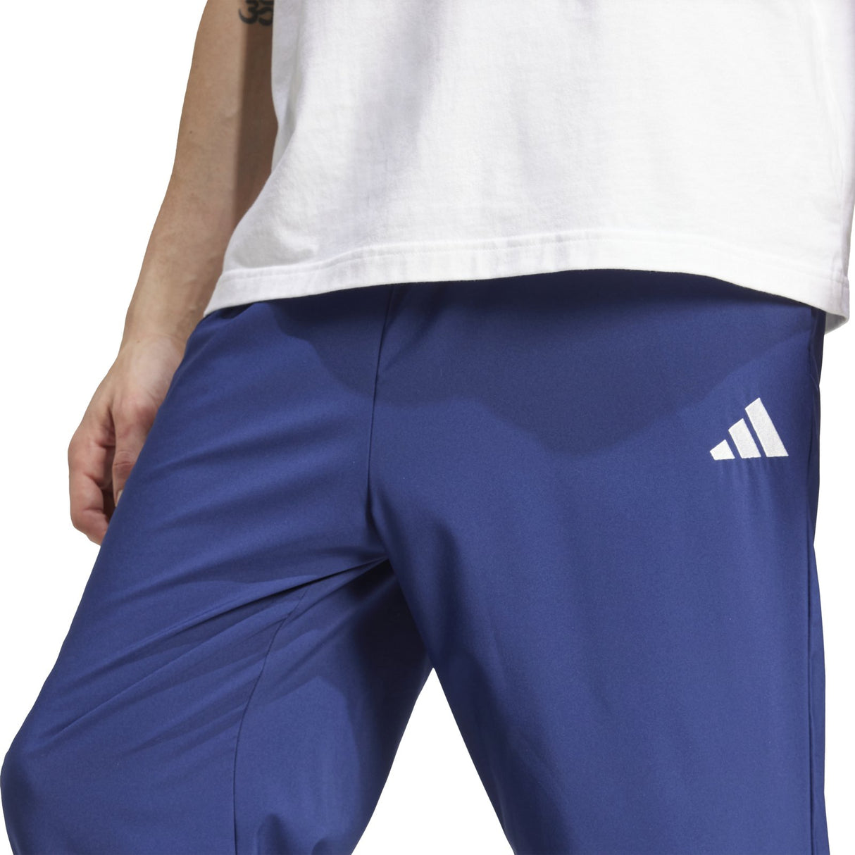 adidas Essentials Small Logo Open-Hem Stanford Tracksuit Bottoms