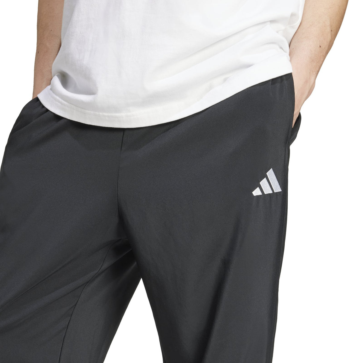 adidas Essentials Small Logo Open-Hem Stanford Tracksuit Bottoms