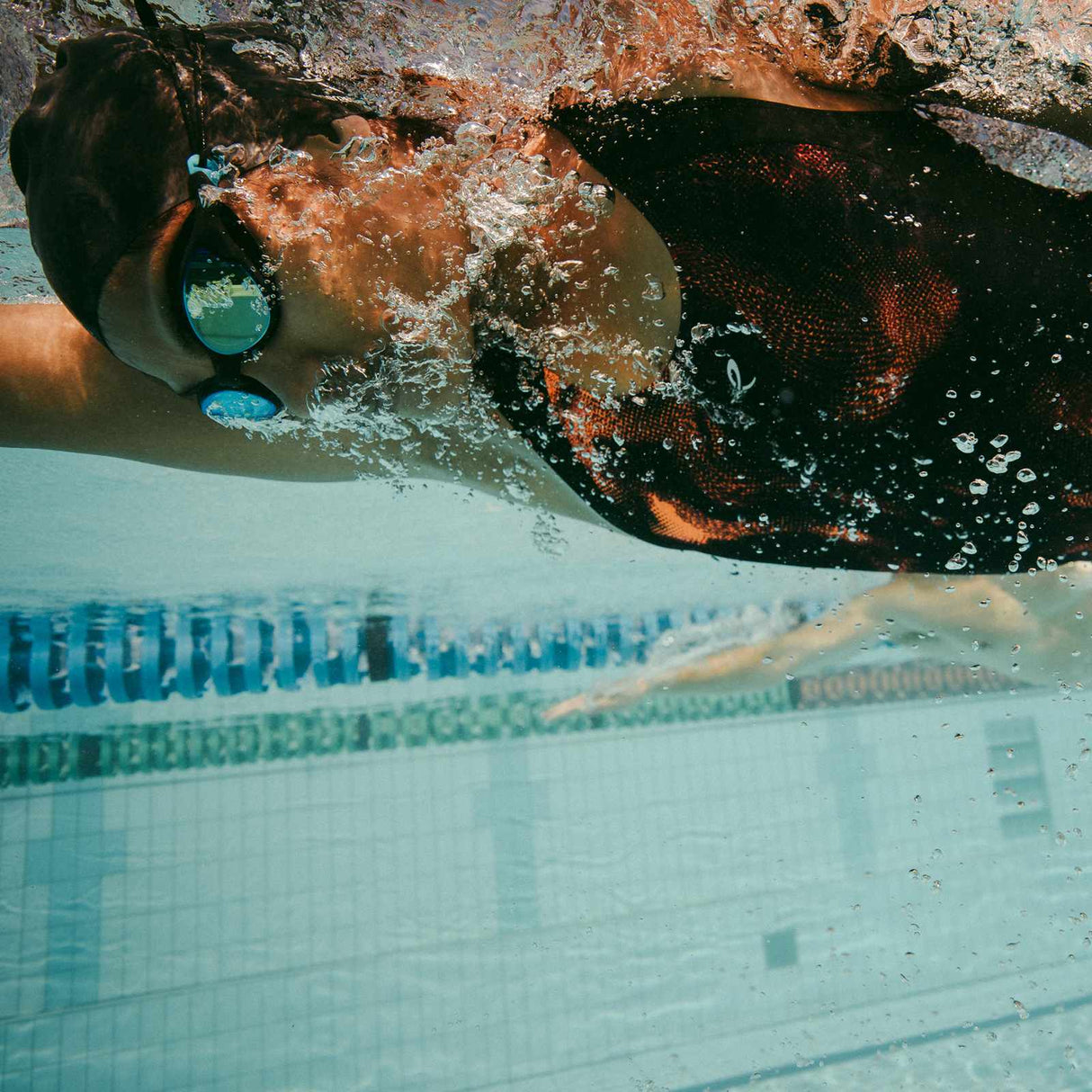 Energetics Fusion Pro Mirror Adults Swimming Goggles