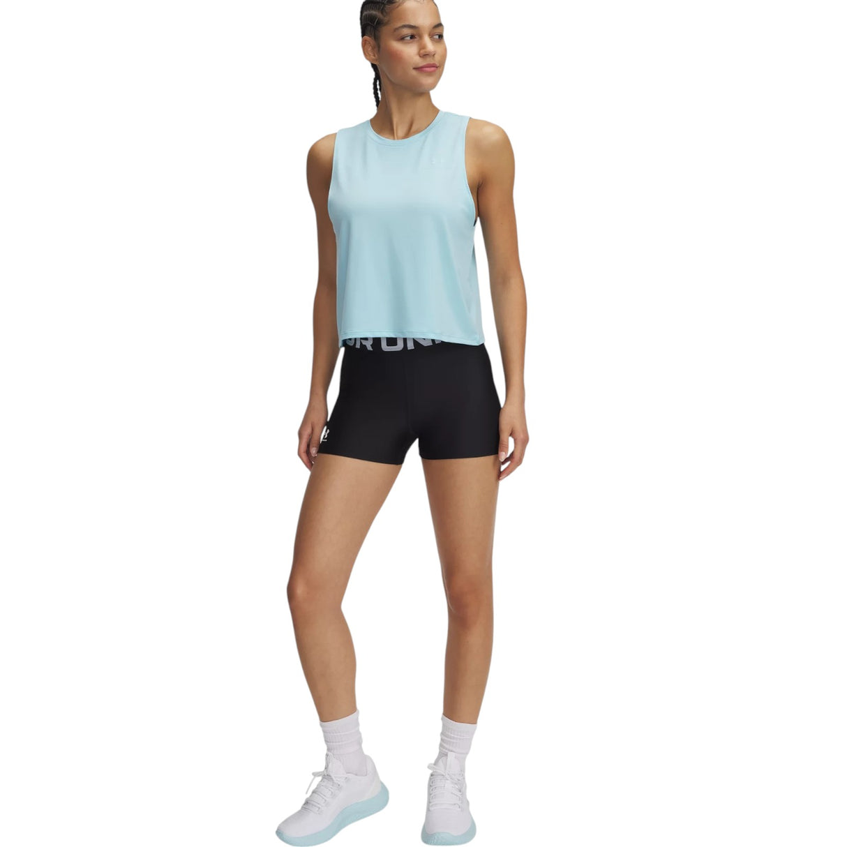 Under Armour Vanish Energy Womens Sleeveless Crop Tank Top