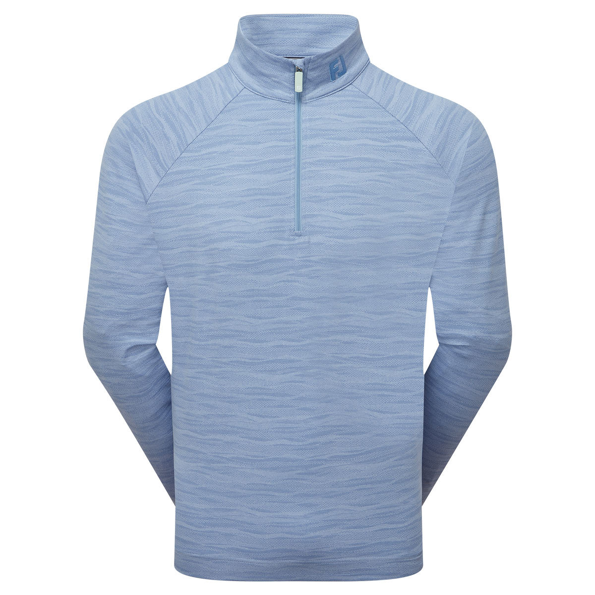 FootJoy Wave Jacquard Chill-Out Half Zip Top