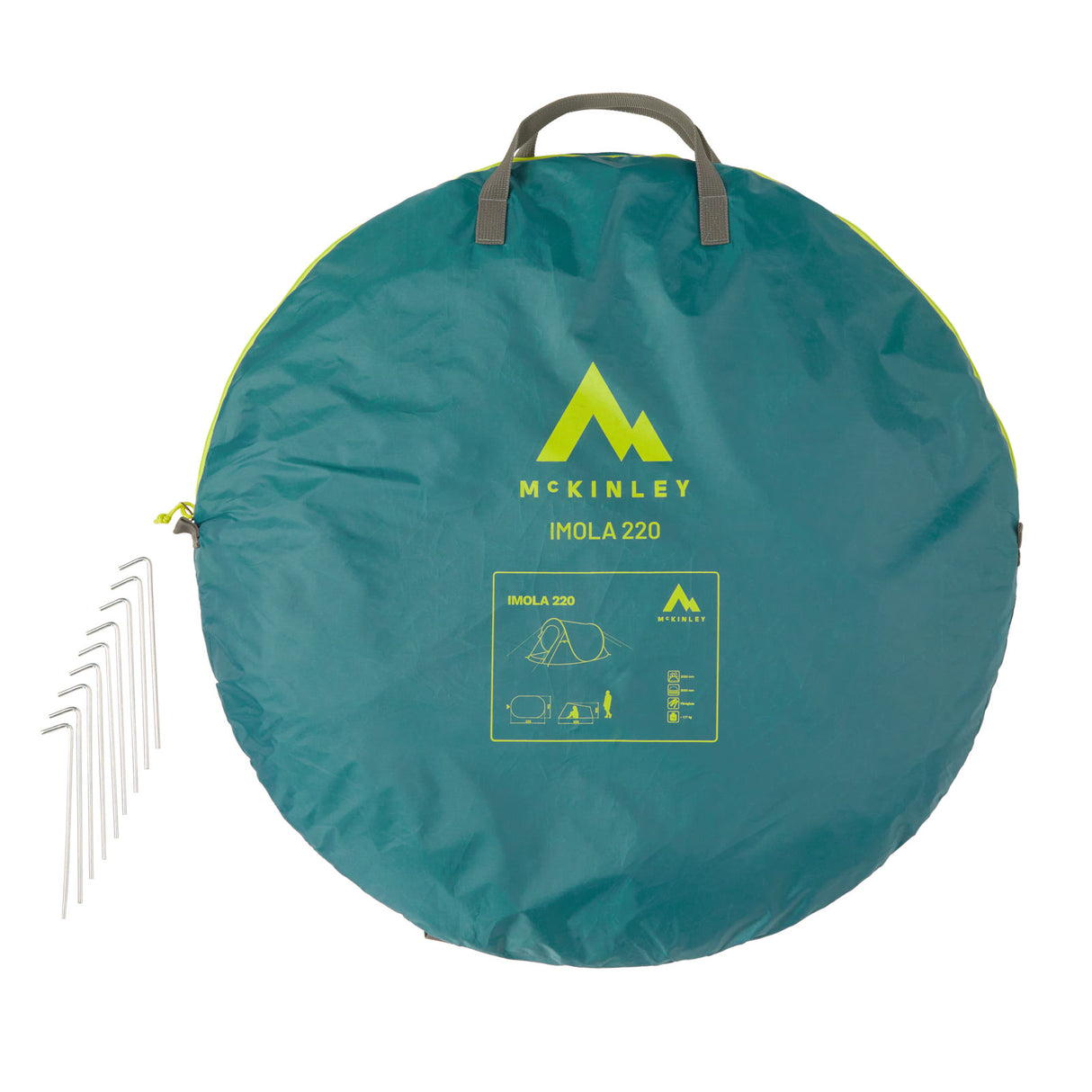 McKINLEY IMOLA I 220 2 Person Tent - Pack