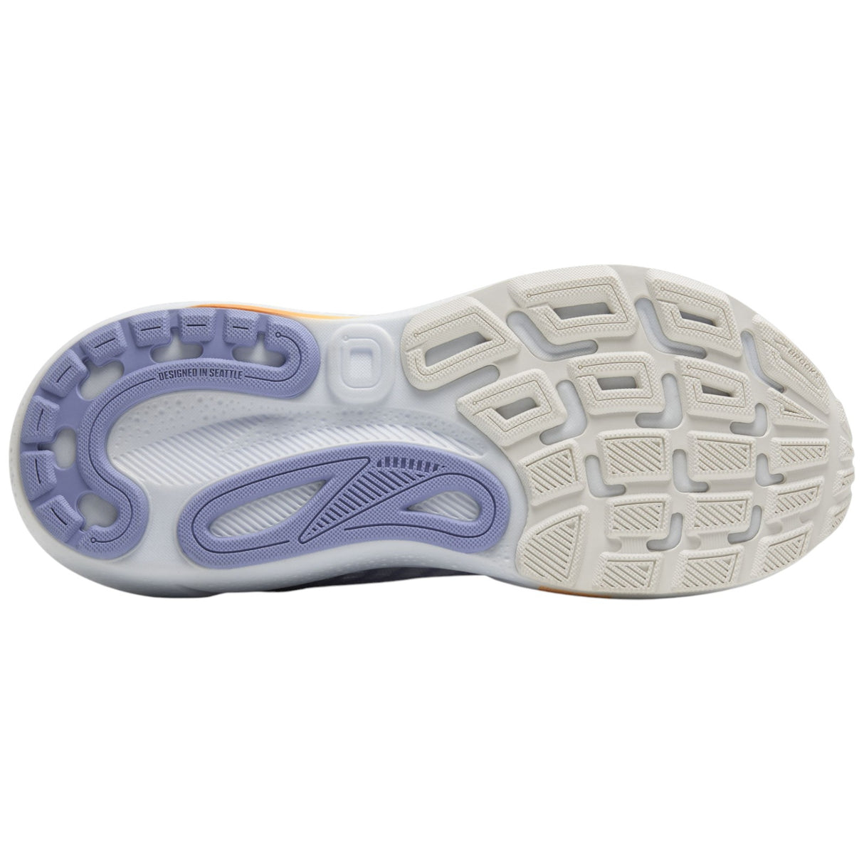 Brooks Womens Adrenaline GTS 24 Running Shoe - Botton side view