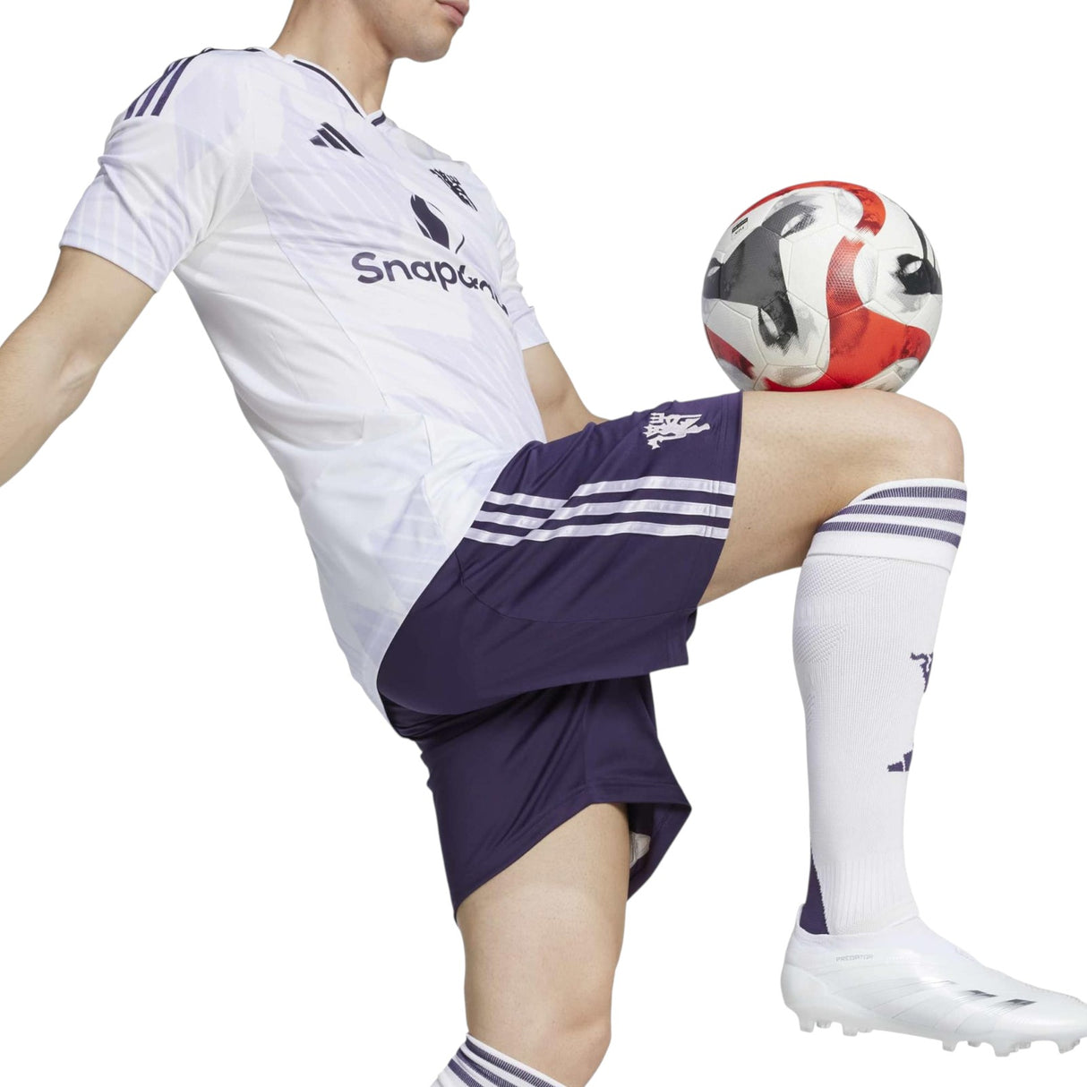 adidas Manchester United Football 2025/26 Adults Away Short