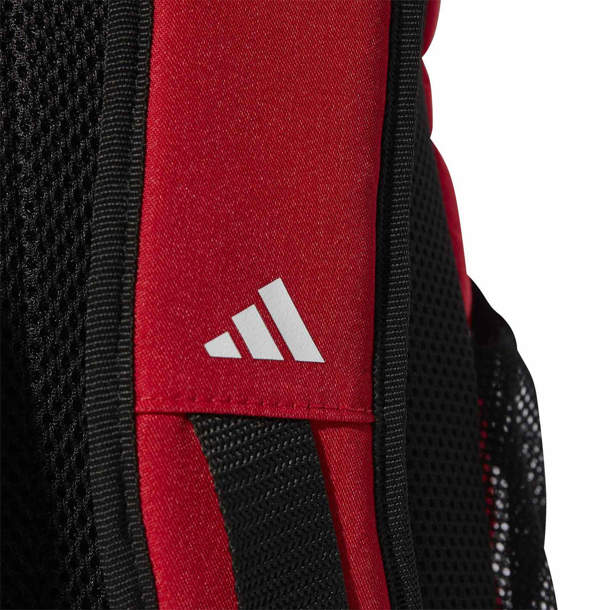 adidas Manchester United 2025/26 Home Backpack Close-Up Logo View