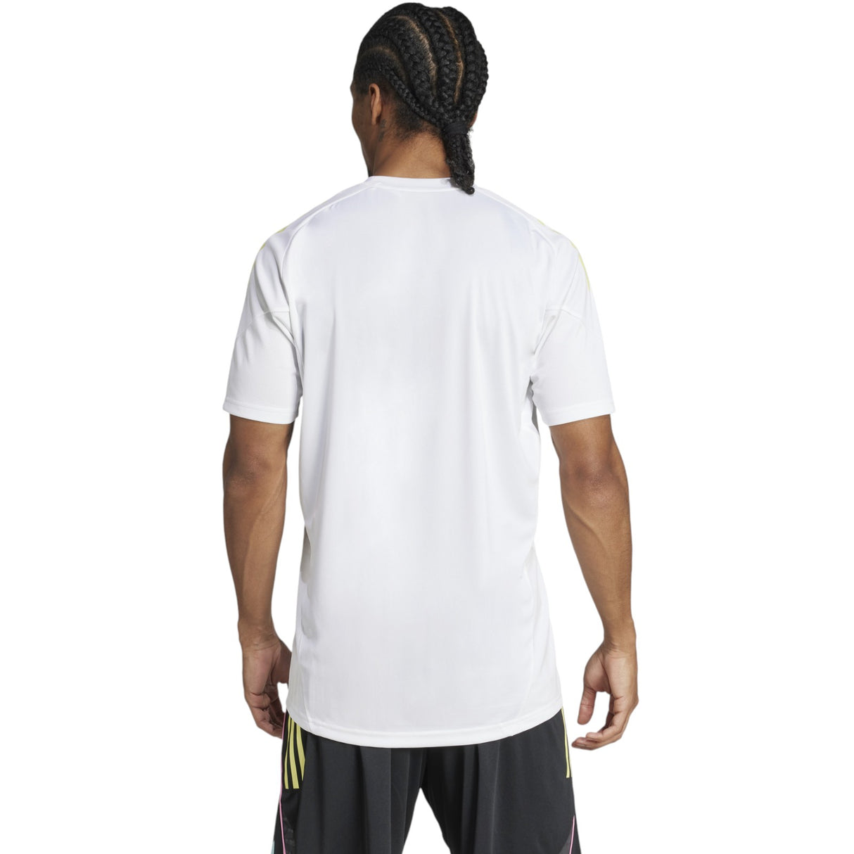 adidas Juventus Football Adults 2025/26 Training Jersey Model Back View