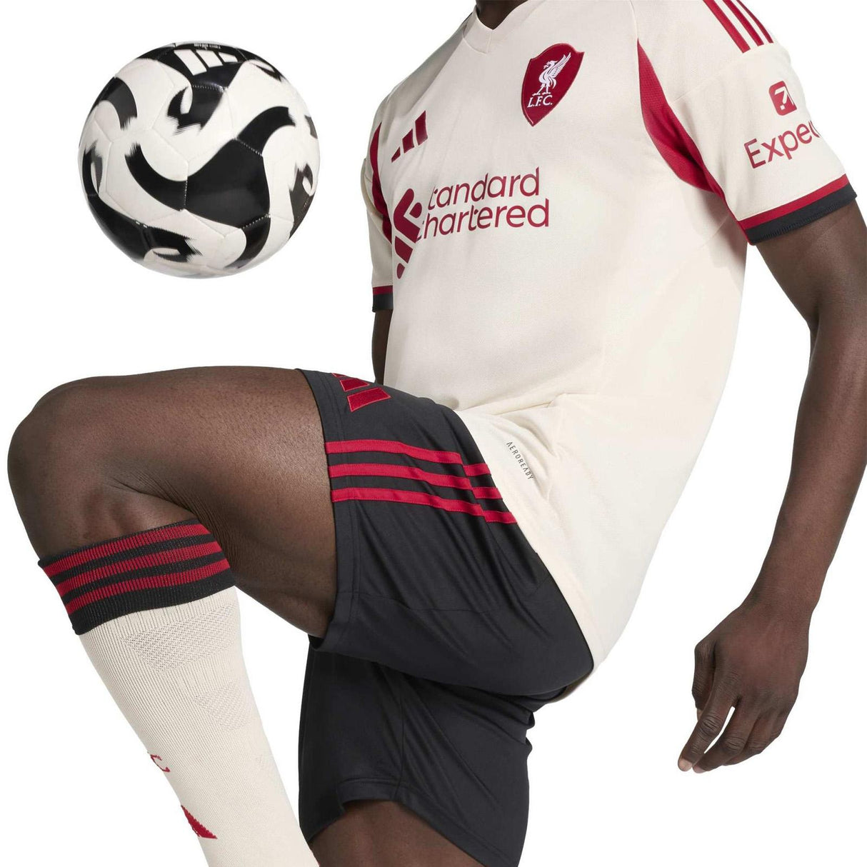 adidas Liverpool FC 2025/26 Adults Away Shorts