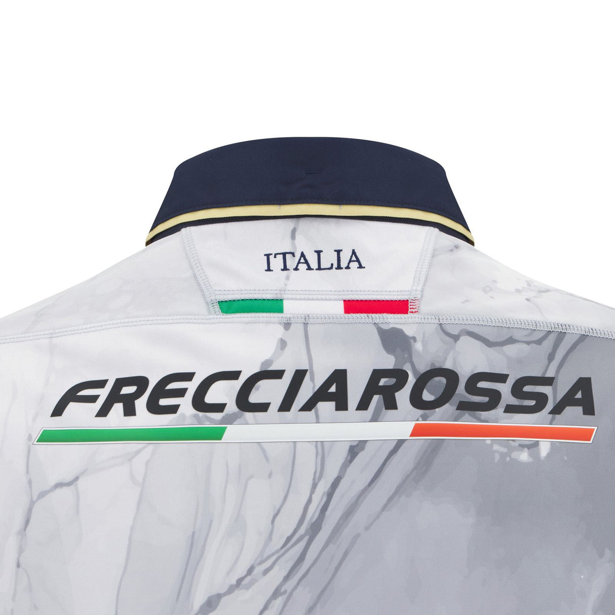 Macron Italy Rugby 2025/26 Kids Short Sleeved Away Jersey