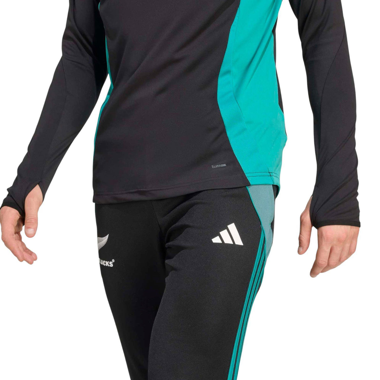 adidas All Blacks Training QZ Top Black