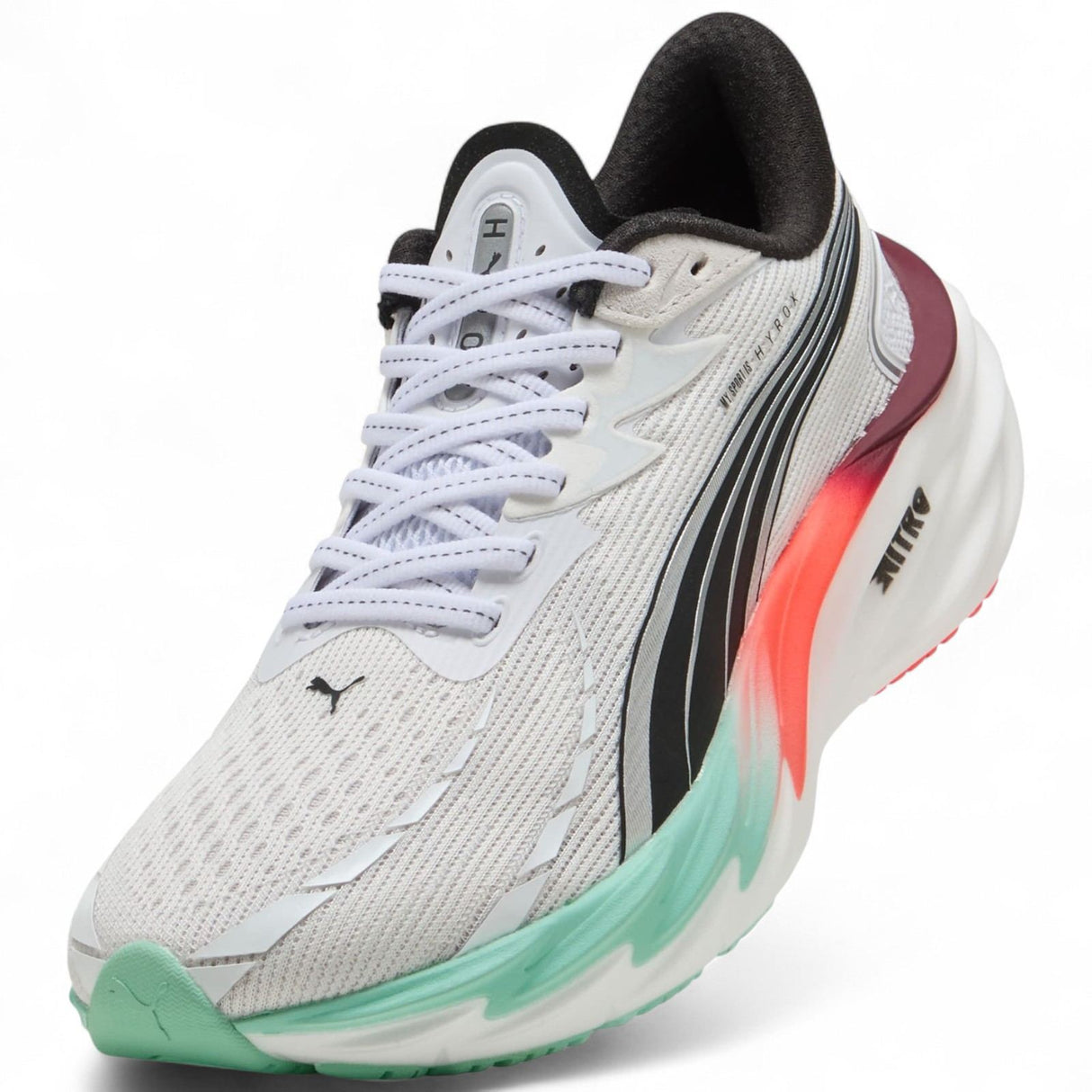 Puma Velocity Nitro 4 Hyrox Womens Regular-Fit Running Shoes Upper View