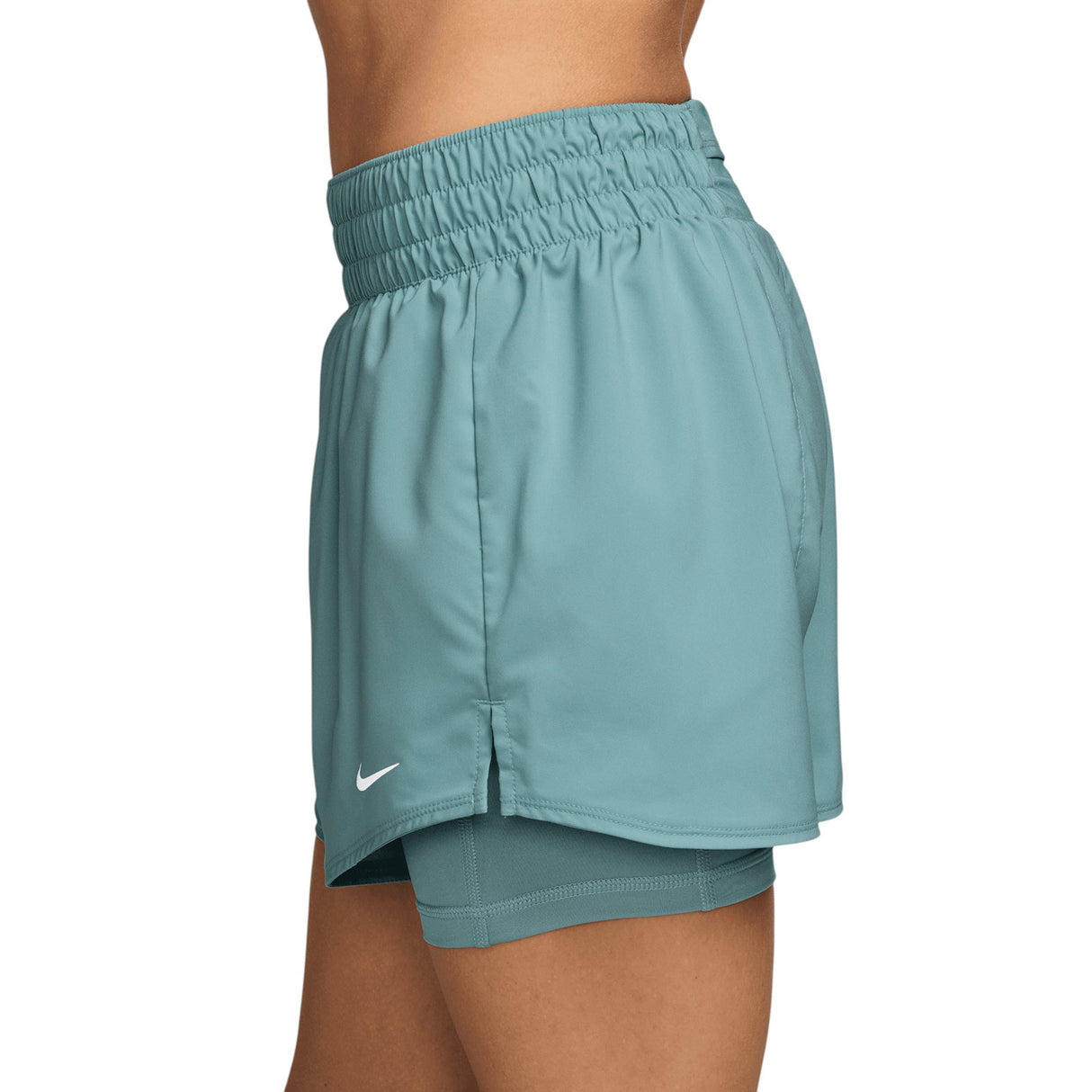 Nike One Womens Dri-FIT High-Waisted 3" 2-in-1 ShortsNike One Womens Dri-FIT High-Waisted 3" 2-in-1 Shorts