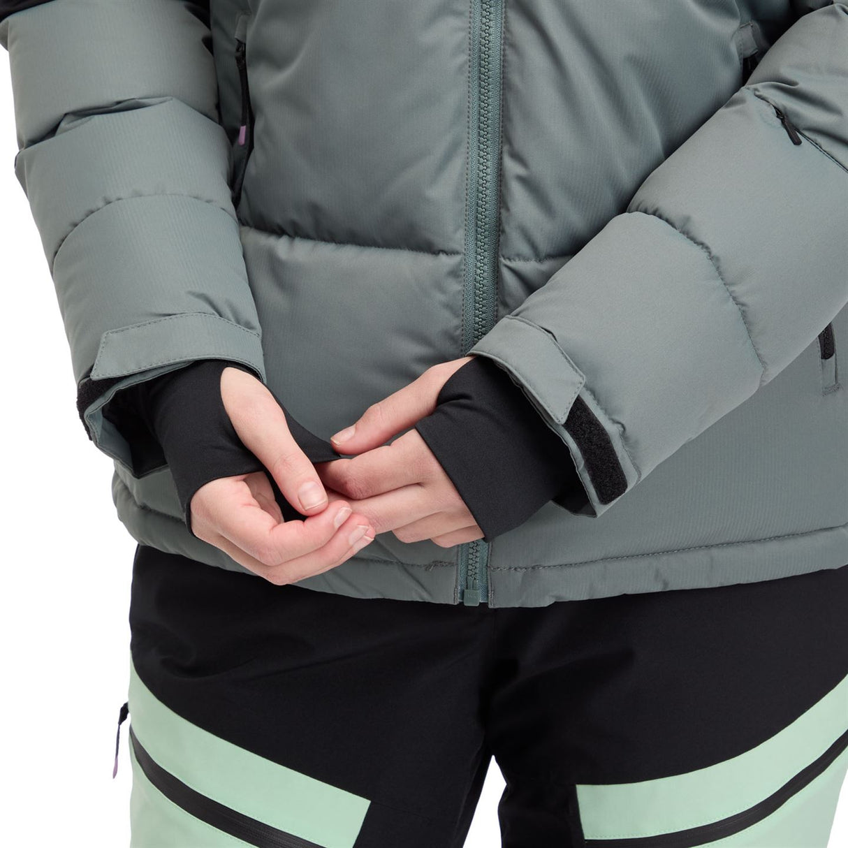 McKinley Edwina Womens Full Zip Padded Jacket - Close up 2