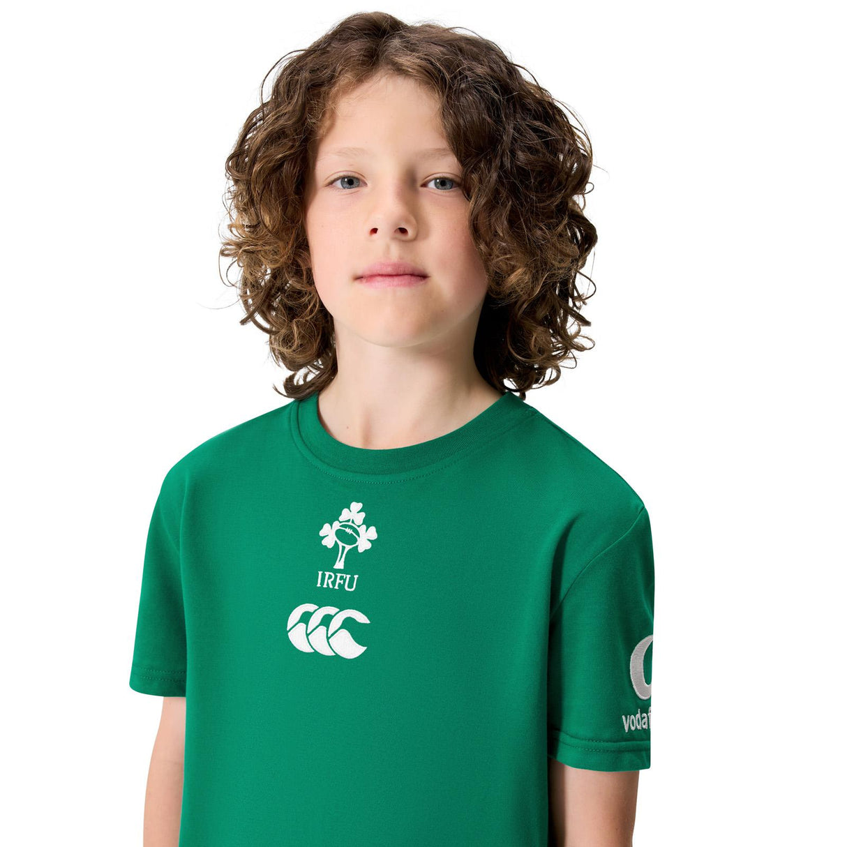 Canterbury IRFU Ireland Rugby 2025/26 Kids Team T-Shirt