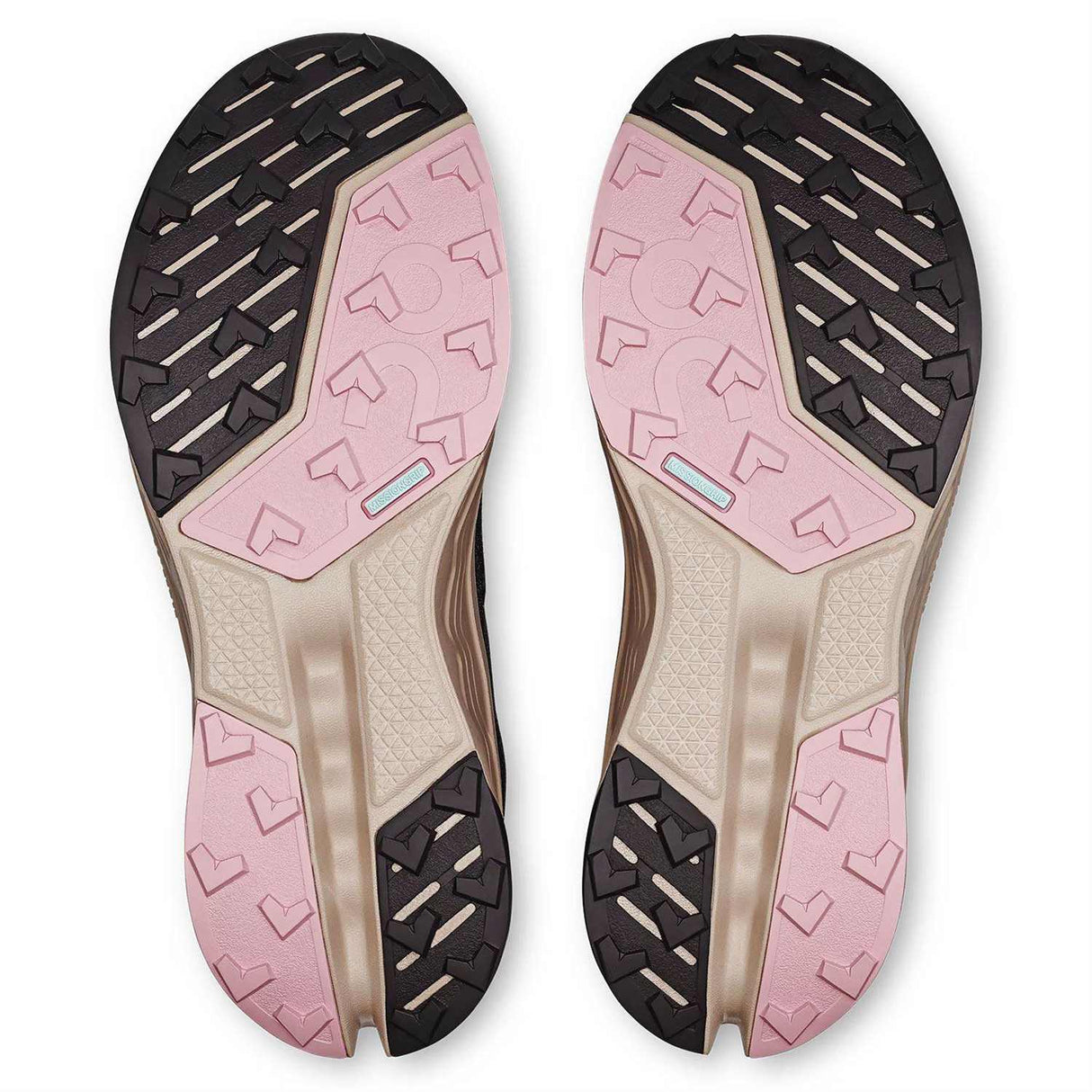 ON Womens Cloudsurfer Trail 2 WP Grey