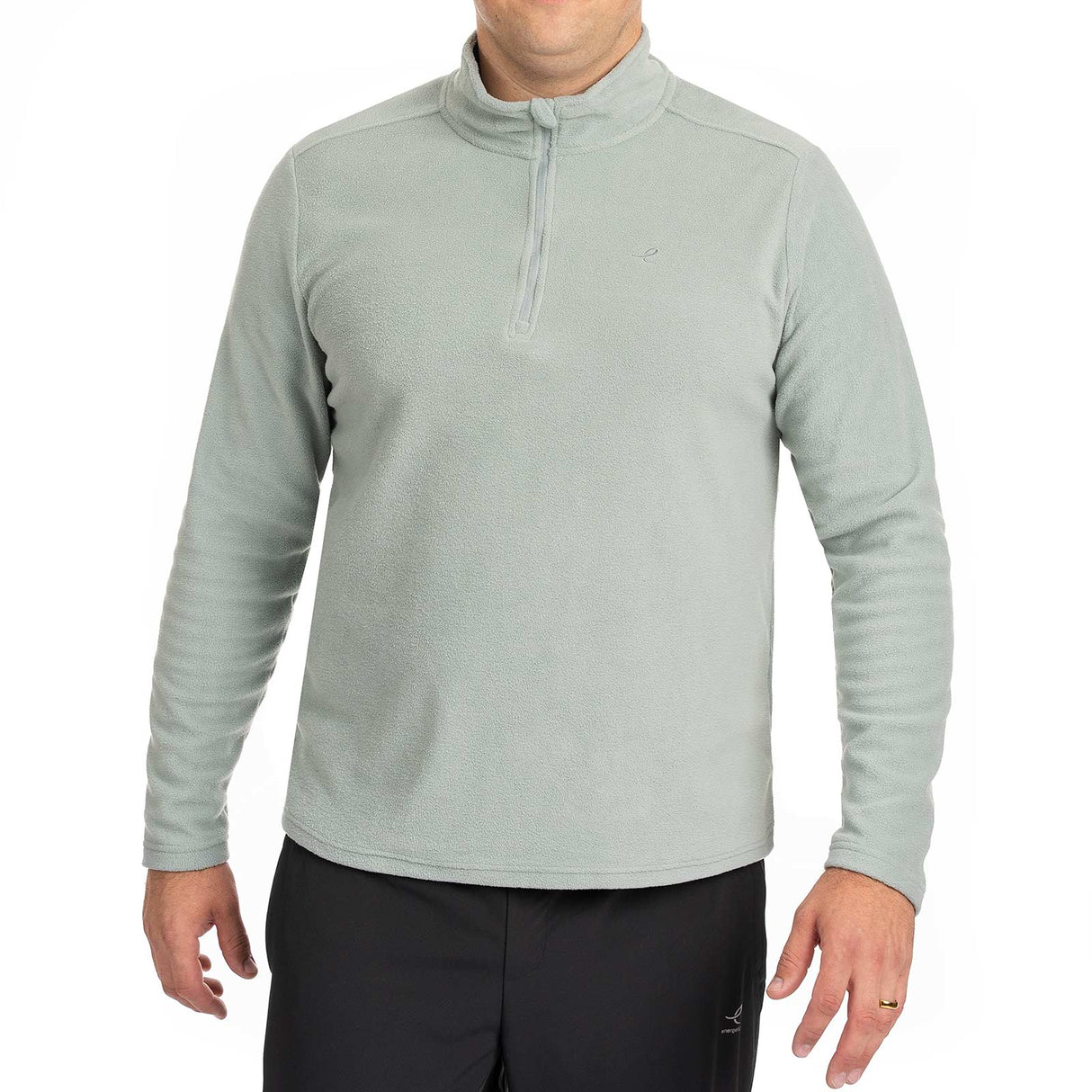 Energetics Amos Mens Mid Fleece Half Zip Sweatshirt