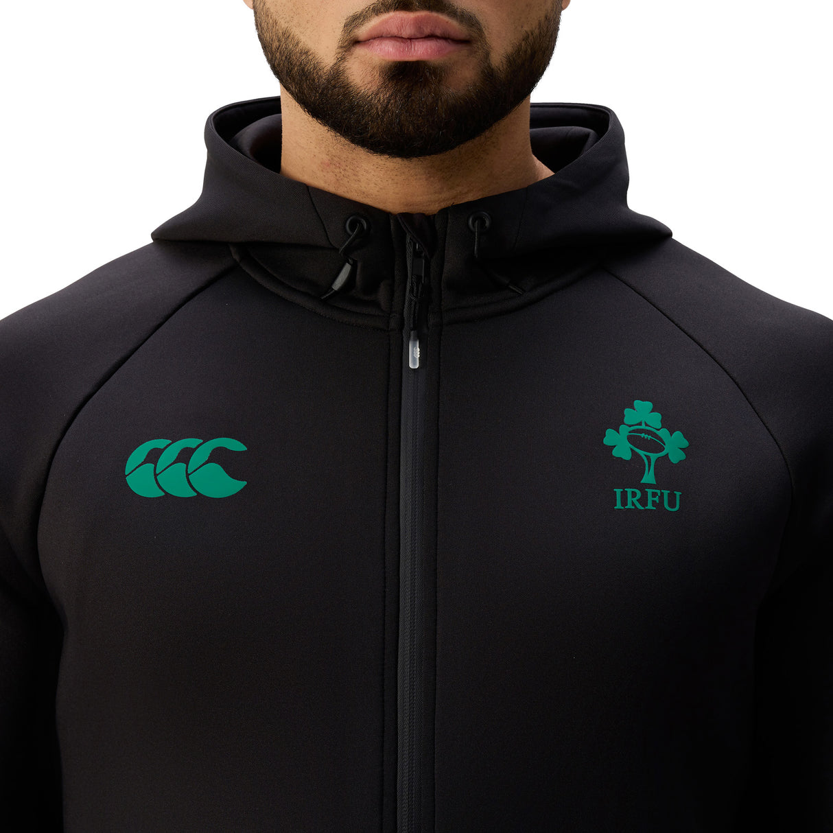 Canterbury IRFU Ireland Rugby 2025/26 Mens Tech Train Hoodie