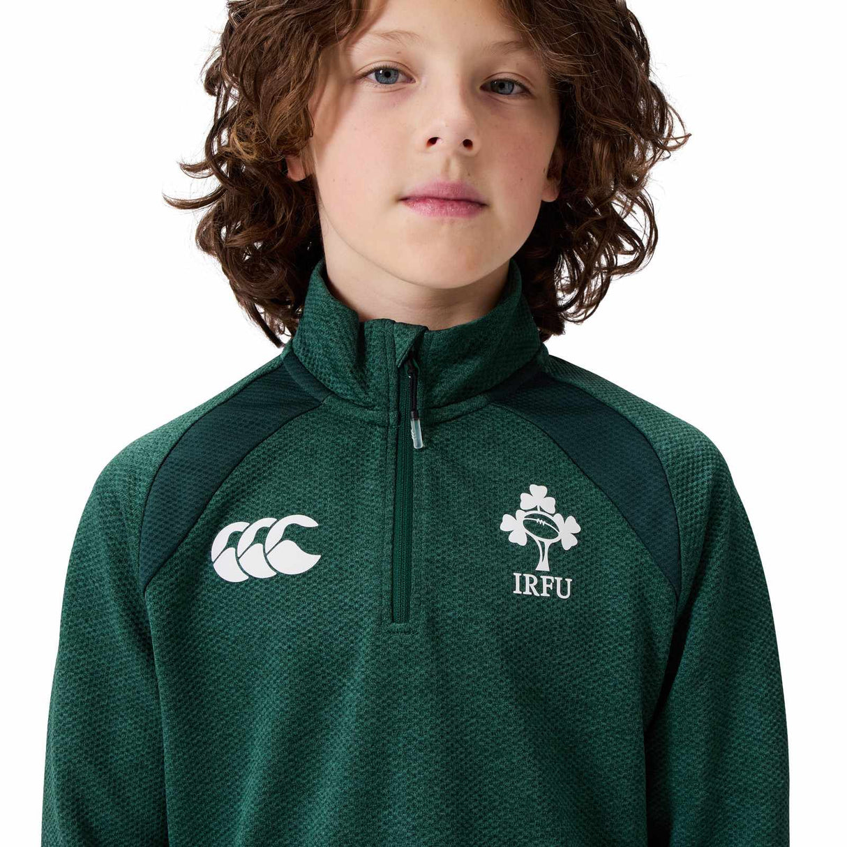 Canterbury IRFU Ireland Rugby 2025/26 Elite Kids Top