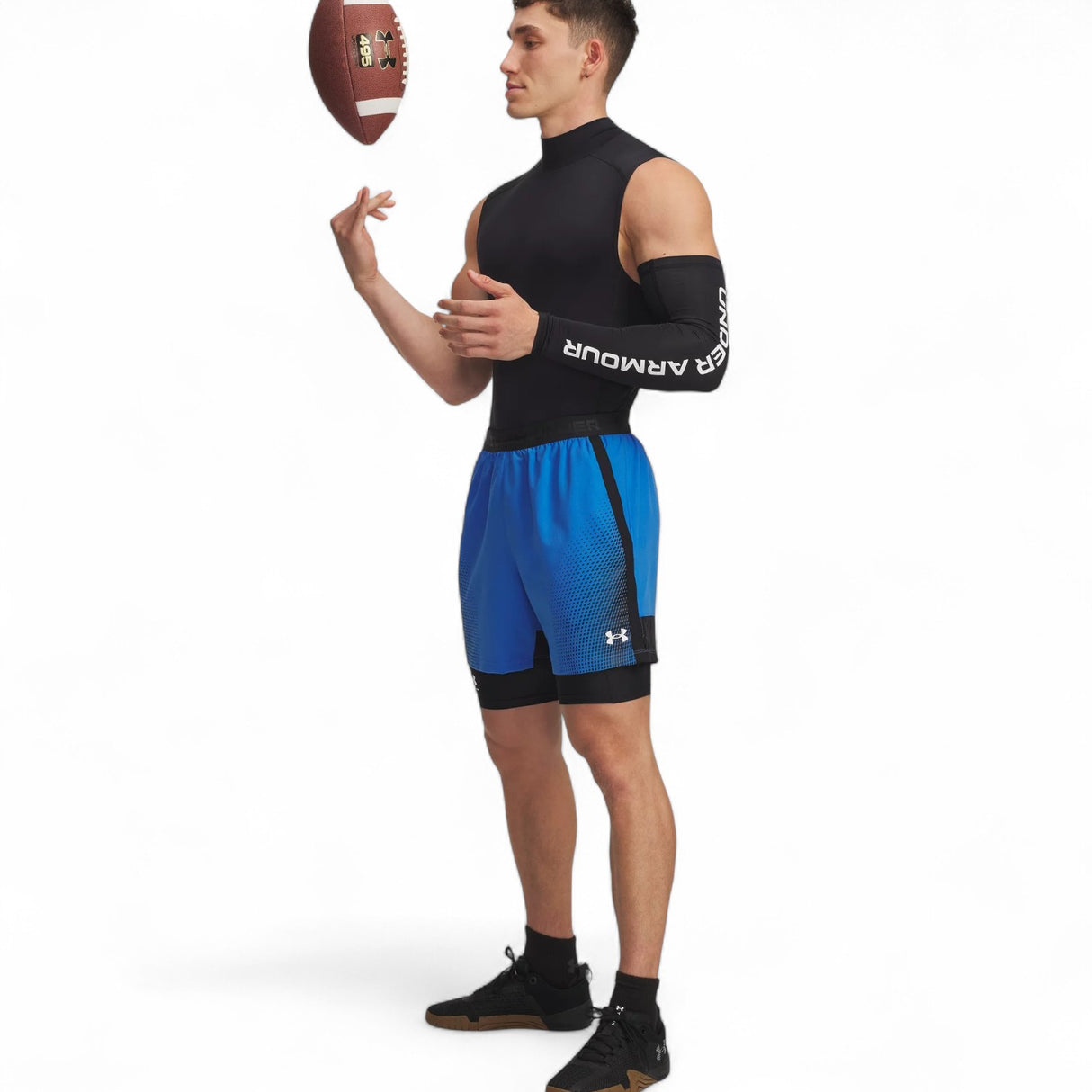 UA Vanish HG Novelty Mens Short Blue