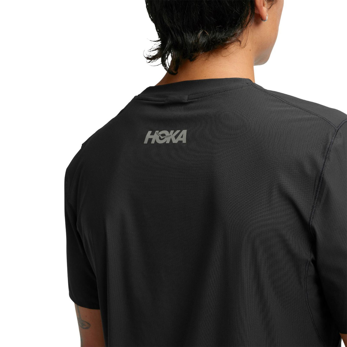 HOKA Airolite Mens Short Sleeve 2.0 Blk