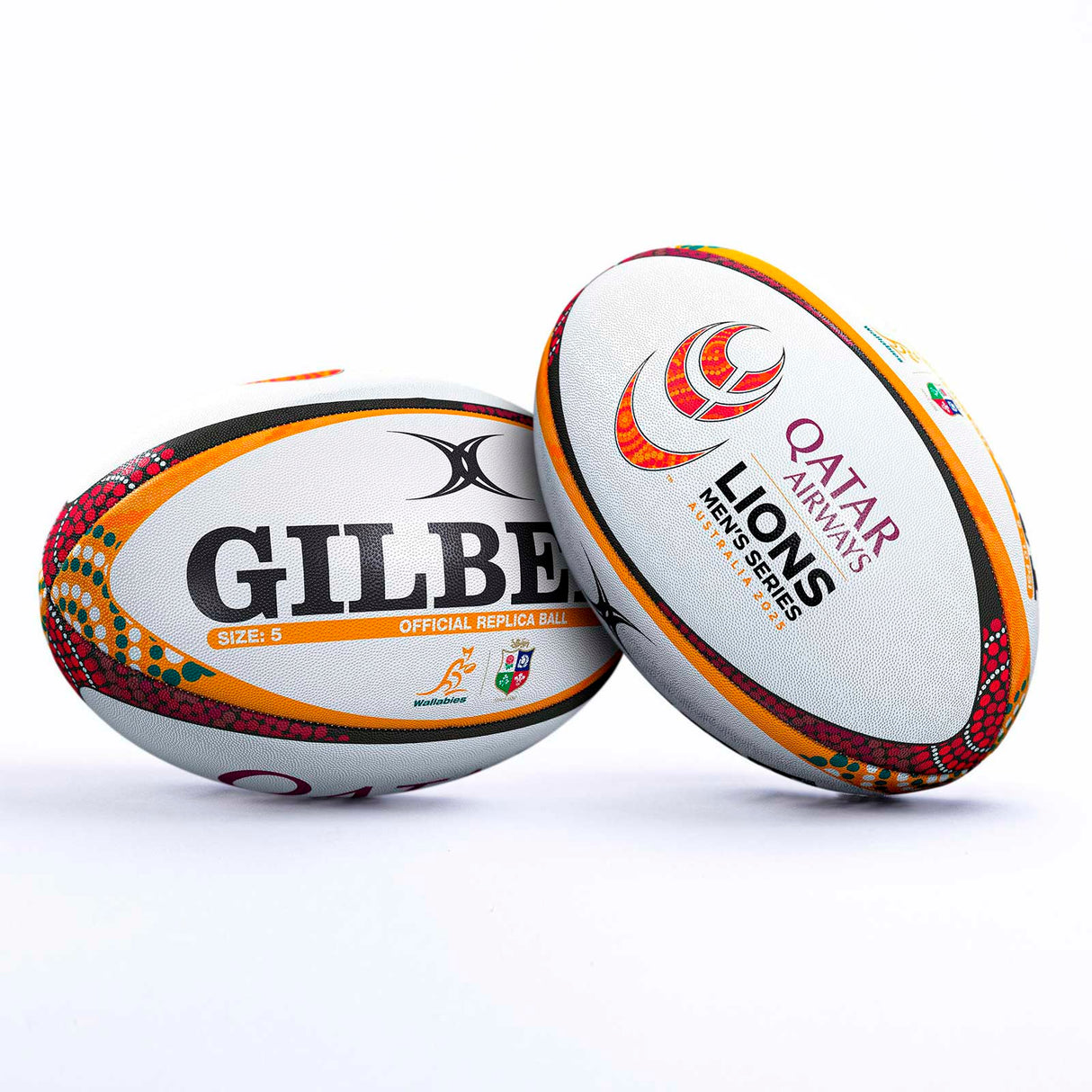 Gilbert British and Irish Lions Series 2025 Official Replica Ball