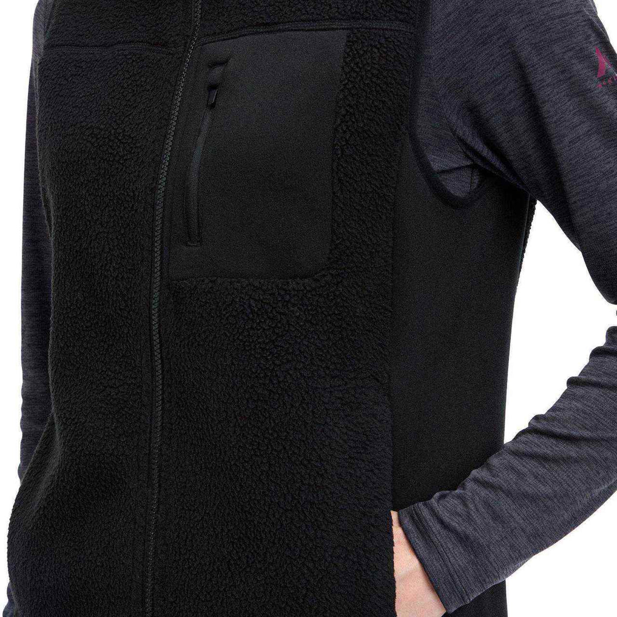 MCKINLEY Ella VST W Jacket Flc Blk