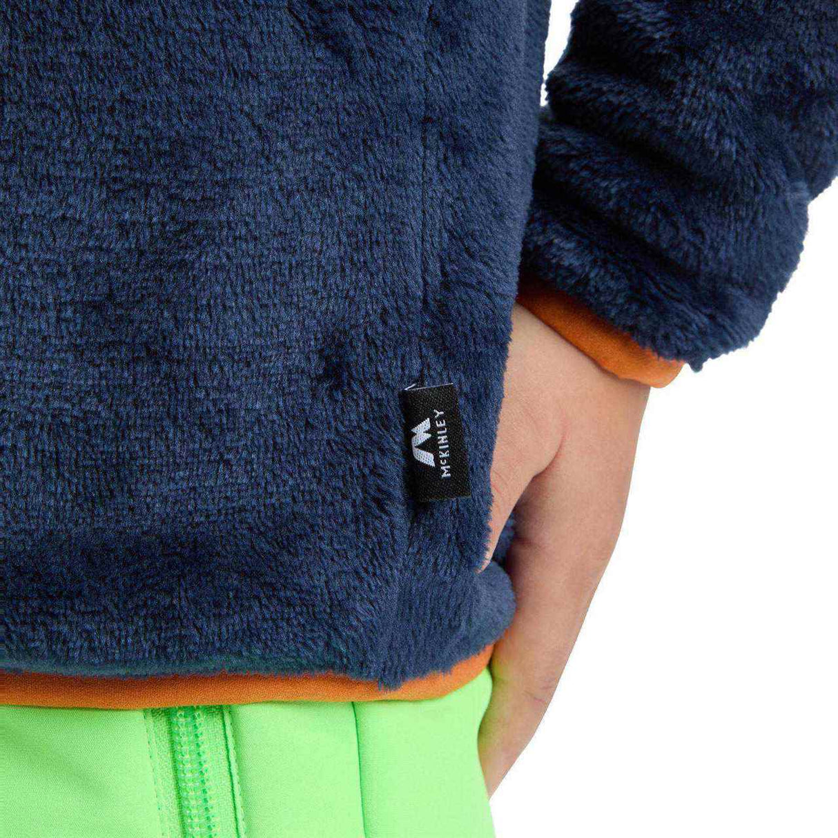 MCKINLEY U Teddy Midlayer Flc Navy