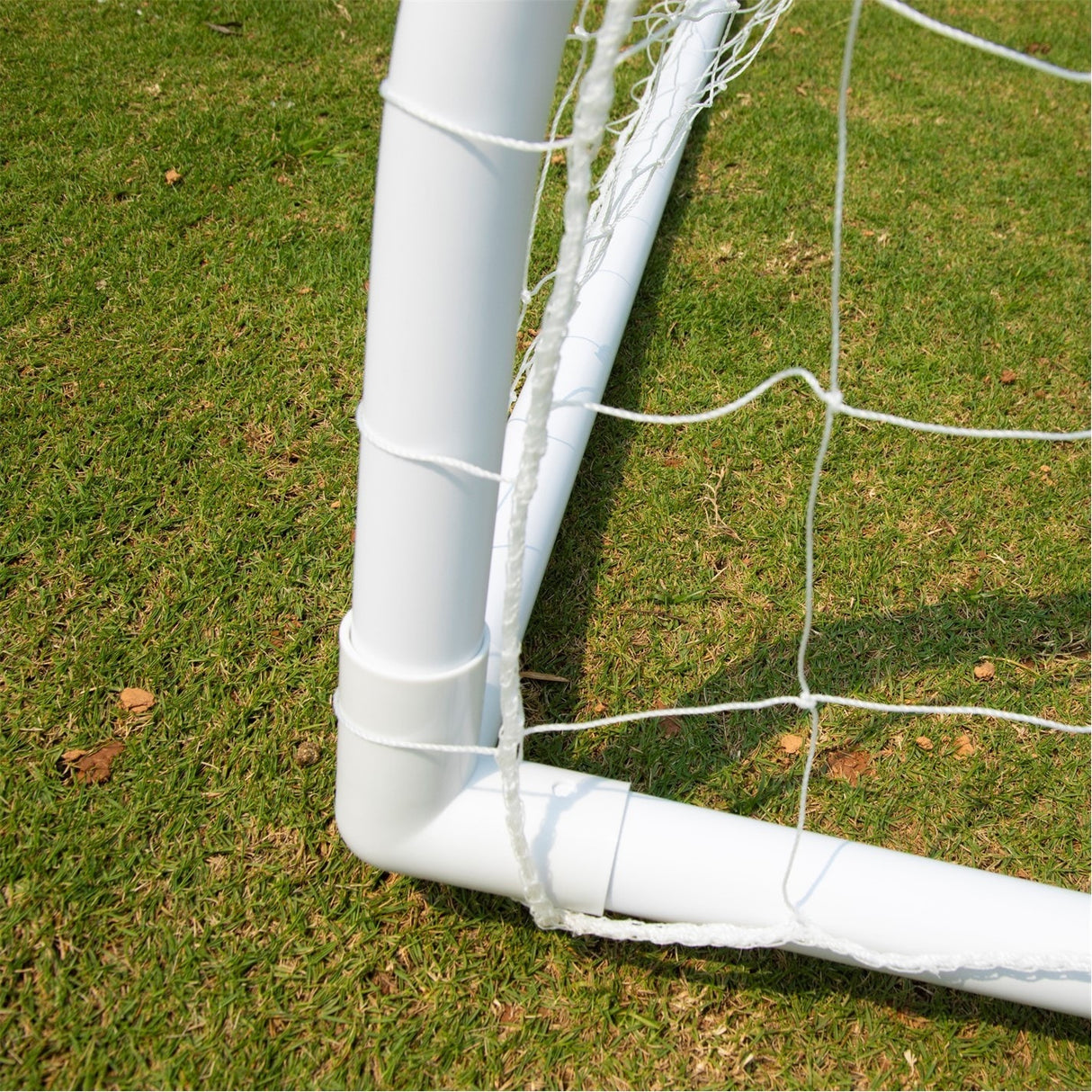 Rival Outdoor PVC Football Goal Lifetstyle Close-Up Corner View