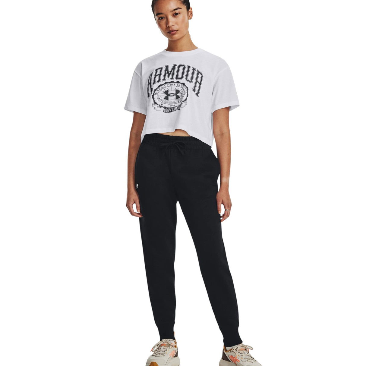 UA Wms Rival Fleece Jogger Black