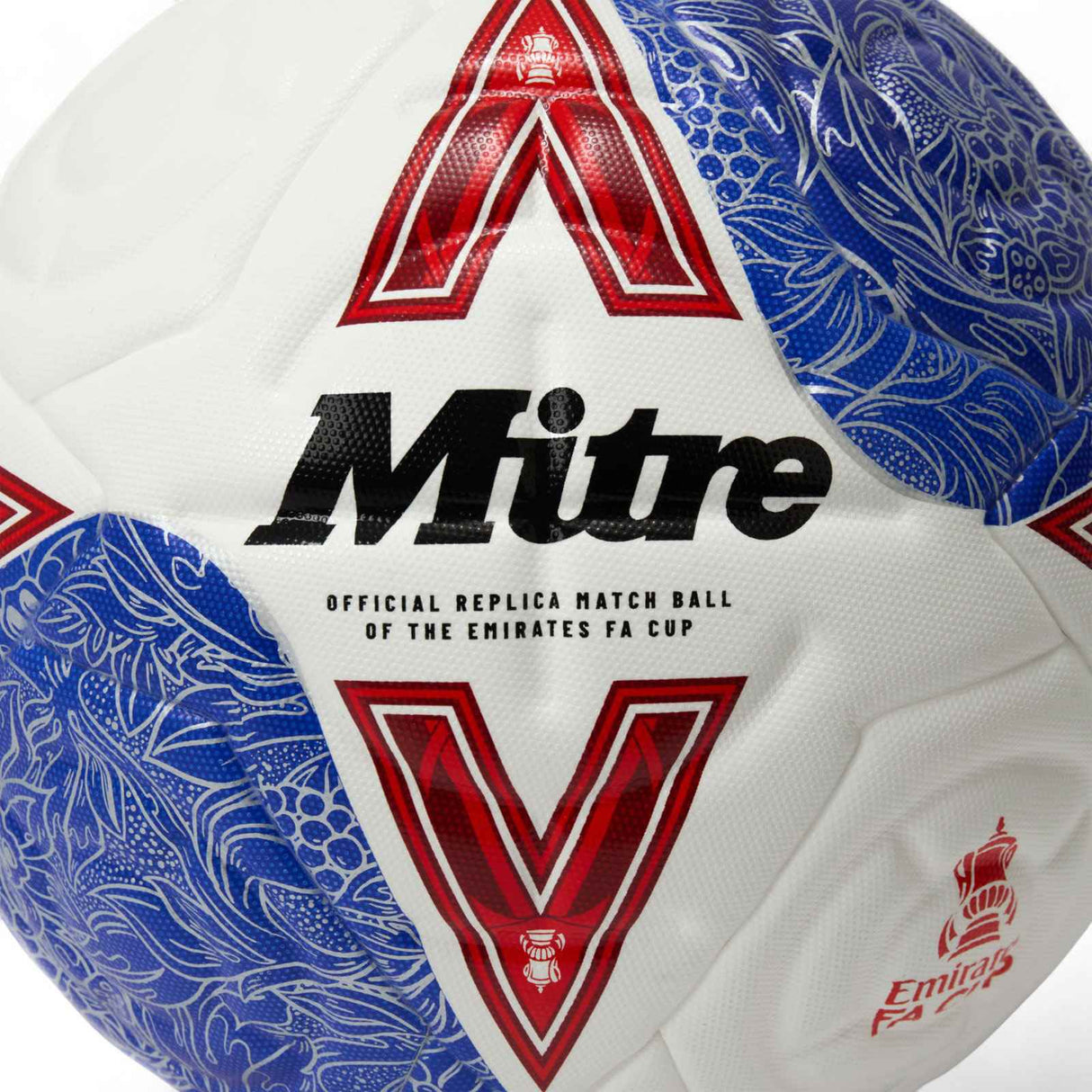Mitre FA Cup 25/26 Match Football 5 Wht