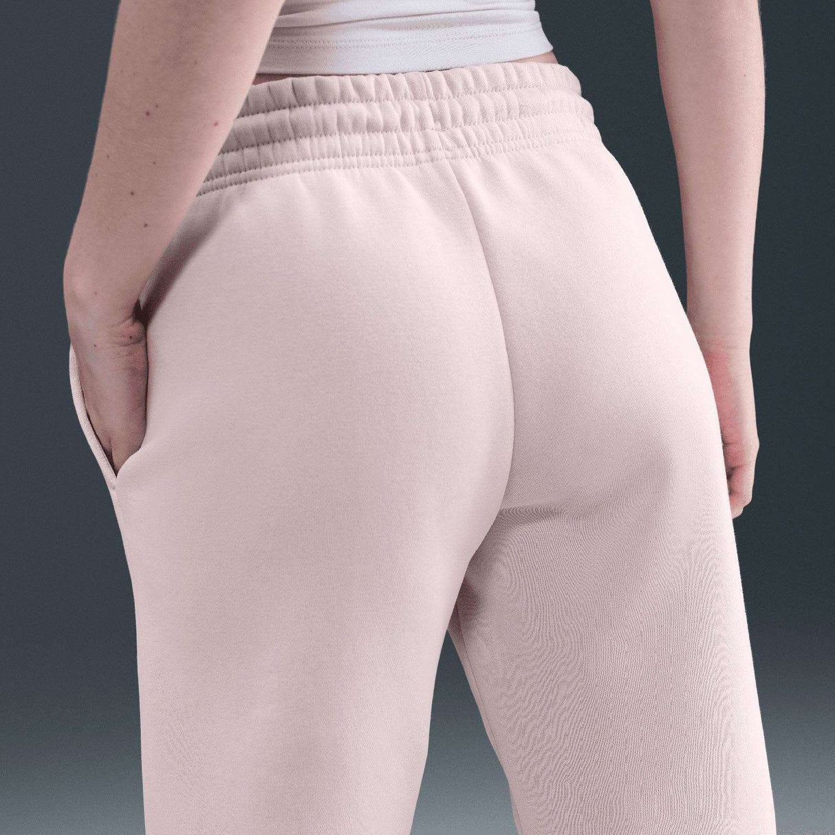 Nike Wmns NSW PHNX FLC MR PANT STD Red