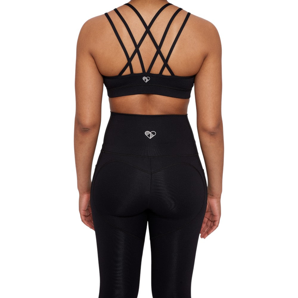 Peachylean Hero Womens Medium-Support Sports Bra